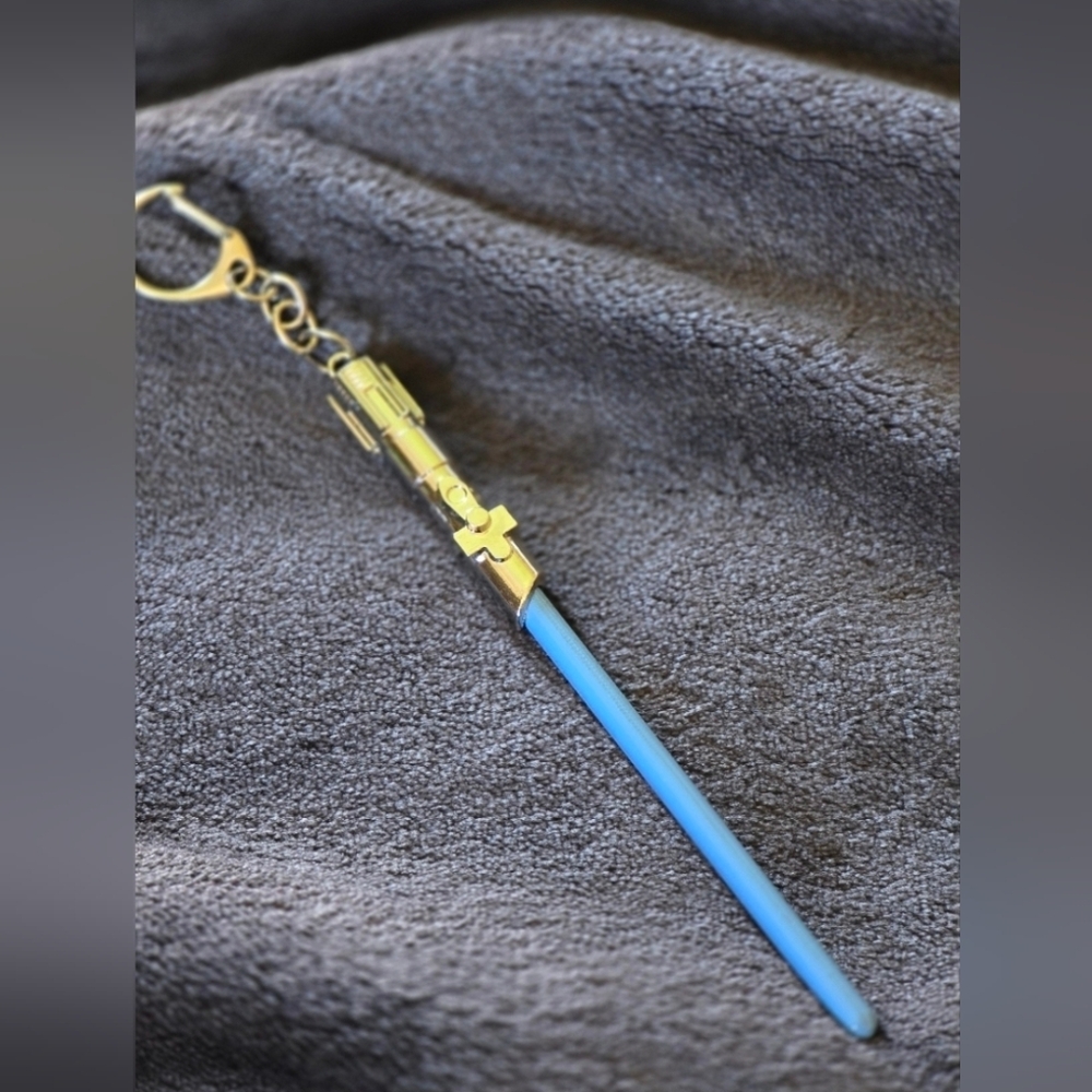 Star Wars Green, Blue & Red Lightsaber Keychain